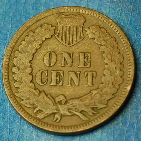 ๐1909 Indian Head Cent Penny 1c Lot w1560๐ - Picture 2 of 2